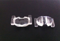 大功率LED路燈專用透鏡，花生米透鏡， led雙角度透鏡 ，led路燈透鏡